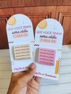 Card com chocolate cacau show 5G Dia do Trabalhador