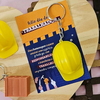 Mimo Dia do Trabalhador com Chaveiro Capacete Epi