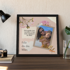 Quadro Personalizado dia das Mães 20x20 - comprar online