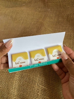 Mini régua com 3 chocolates 5G - dia do trabalhador na internet