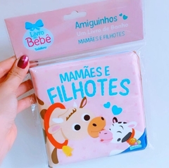 Mamães e Filhotes Livro de Banho