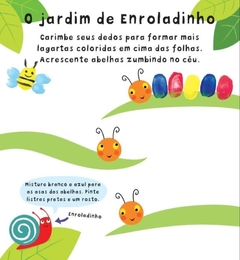Pinte com os dedos - Livro com páginas reutilizáveis - comprar online