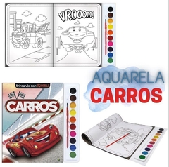 Aquarela Carros