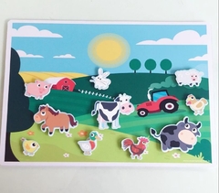 Cenário Animais da Fazenda