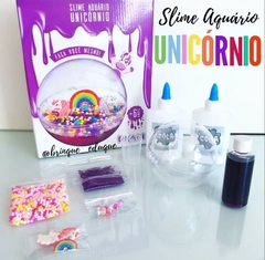 Slime Aquário Unicórnio