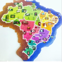 Quebra Cabeça do Brasil