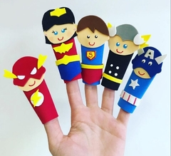 Dedoche dos Super Heróis