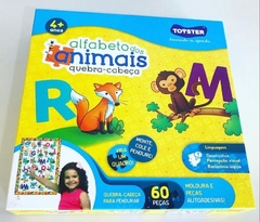 Quebra-cabeça / Quadro Alfabeto dos animais
