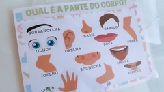 Qual é a parte do corpo? - Brinque Eduque