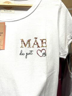 Camiseta Mãe de Pet - comprar online