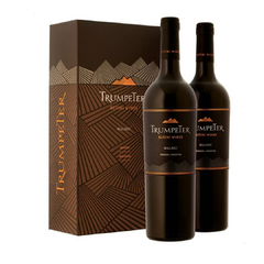 ESTUCHE TRUMPETER MALBEC X 2 - comprar online