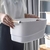 Canasto organizador multiuso con mango de madera mediano - comprar online