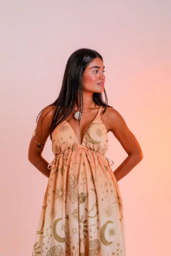 Vestido New Summer - Solara Lua Rosa - Lua Solar