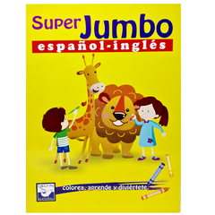 Super jumbo libro para colorear 192 páginas en internet