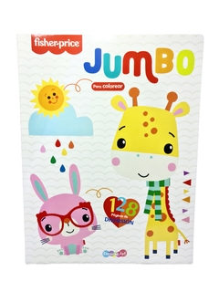 Imagen de Jumbo para colorear Fisher price 128 pág.