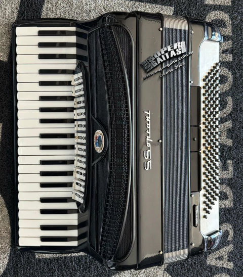 Acordeon Silvio Soprani I 4/5 de Voz - 120 Baixos I Polifônico