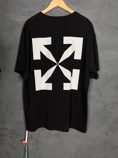 CAMISETA OFF WHITE ''PASCAL PAINTING'' PRETA - comprar online