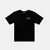 FRAME SS TSHIRT PRINTED TEE BLACK - comprar online