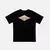 FRAME SS TSHIRT PRINTED TEE BLACK en internet