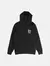 SIESTA FLEECE HOODIE BLACK - tienda online