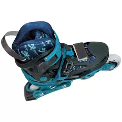 ATINS INFANTIL X-LIGHT AZUL COM RODAS DE LED - 68/70MM OU 70/72MM ABEC-9 - comprar online