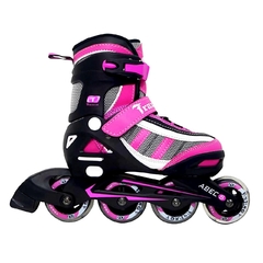 PATINS INLINE INFANTO TRAXART ENERGY ROSA - 64MM OU 72MM ABEC-5