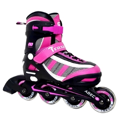 PATINS INLINE INFANTO TRAXART ENERGY ROSA - 64MM OU 72MM ABEC-5 - comprar online