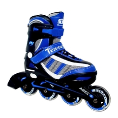 PATINS INLINE INFANTO TRAXART ENERGY AZUL - 64MM OU 72MM ABEC-5