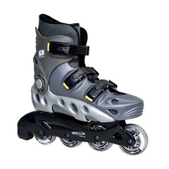 PATINS INLINE RECREAÇÃO TRAXART SPECTRO CINZA - 72MM ABEC-5 - comprar online
