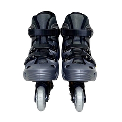 PATINS INLINE RECREAÇÃO TRAXART SPECTRO CINZA - 72MM ABEC-5 - Trackeano