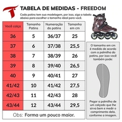 Imagem do Patins Inline Freestyle Traxart Freedom - 80mm ABEC-9 Cromo