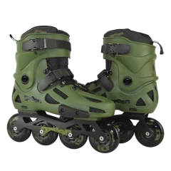 Patins Inline Freestyle Traxart Green - 80mm ABEC-9 Cromo - loja online