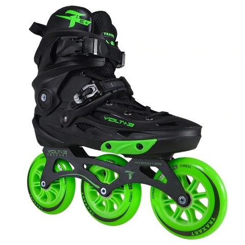 Patins Inline Freestyle Traxart Volt+ 3 - 110mm ABEC-9 Cromo