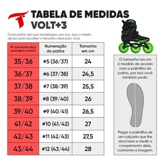 Patins Inline Freestyle Traxart Volt+ 3 - 110mm ABEC-9 Cromo