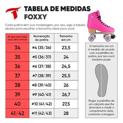 Patins Quad Traxart Foxxy - 58mm x 32mm ABEC-5 - comprar online