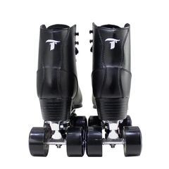 Patins Quad Traxart Klassic Preto - 58mm x 32mm ABEC-5 - Trackeano