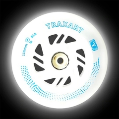 Jogo de Rodas Inline Traxart LED 110mm/85A