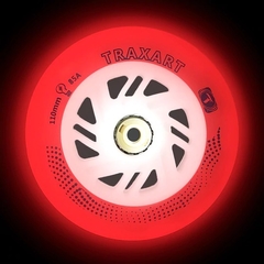 Jogo de Rodas Inline Traxart LED 110mm/85A - Trackeano