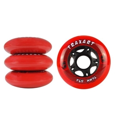 Jogo de Rodas Inline Fitness Traxart 76mm83A - Trackeano