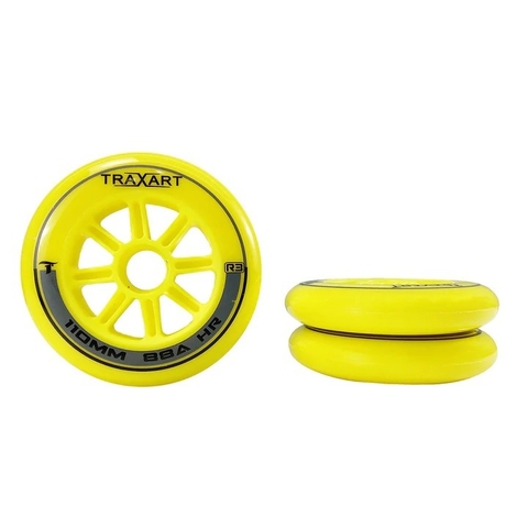 Jogo de Rodas Freestyle Traxart Revolt R3 110mm/88A HR