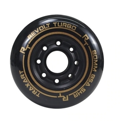 Jogo de Rodas Freestyle Traxart Revolt Turbo Preta 80mm/85A SHR - comprar online