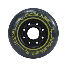 Jogo de Rodas Freestyle Traxart Revolt Turbo Cinza 80mm/85A SHR - comprar online