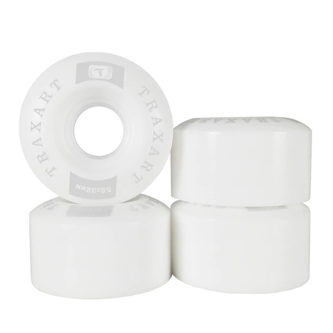 Jogo de Rodas Quad Traxart White 58mm x 32mm83A