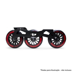 Base para Patins Inline 3 Rodas 110mm Traxart Fastbrake - comprar online