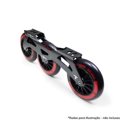 Base para Patins Inline 3 Rodas 110mm Traxart Fastbrake - Trackeano