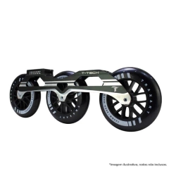 Base para Patins Inline 3 Rodas 125mm Traxart T-Tech DY-153 - comprar online