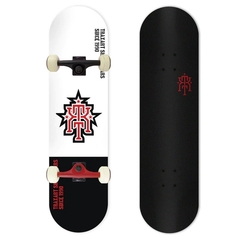 Skate Traxart Profissional TXT Black and White DY-159