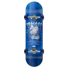 Skate Traxart X-Pro Blue Chrome Grafitti DW-236 - Trackeano