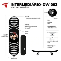 Skate Traxart Intermediário Monkey DW-002 - comprar online