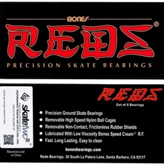 Rolamento Red Bones Skate Longboard Patins Original Com Selo - comprar online